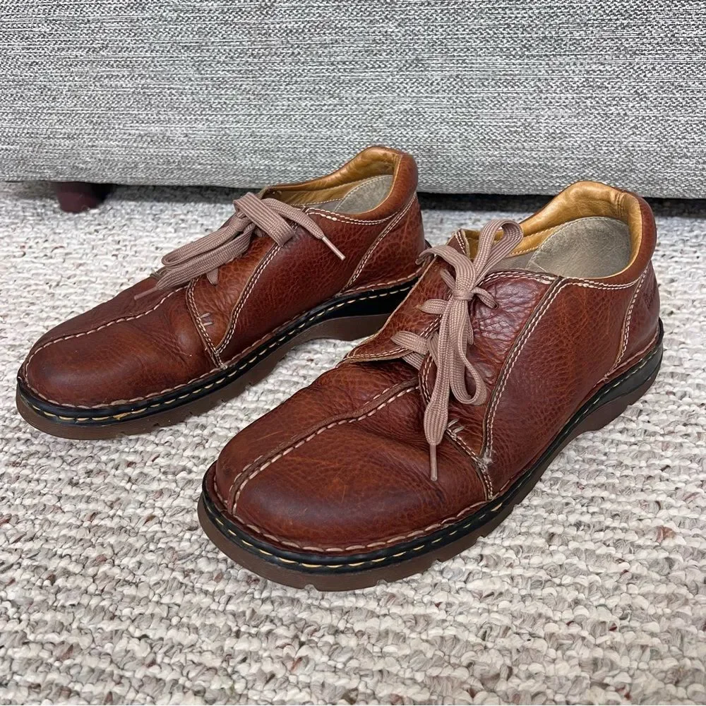 Dr. Martens Split Toe Chunky Leather Oxford Style Shoes